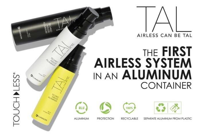 TAL – The first airless system in an aluminum container